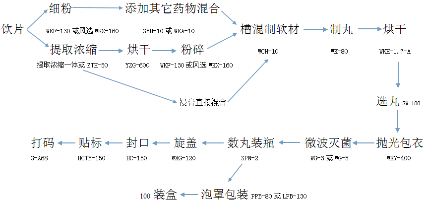 丸剂小试生产线